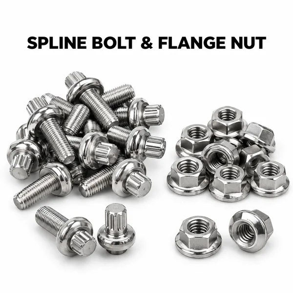 Spline Drive Bolts & Flange Nuts
